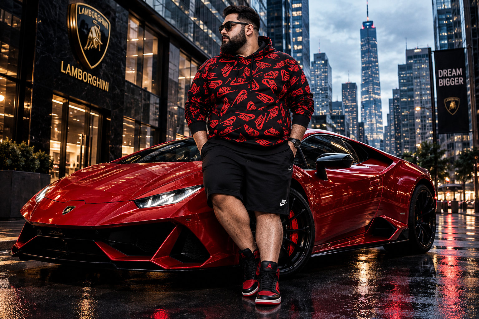هودی Nike سایز بزرگ 