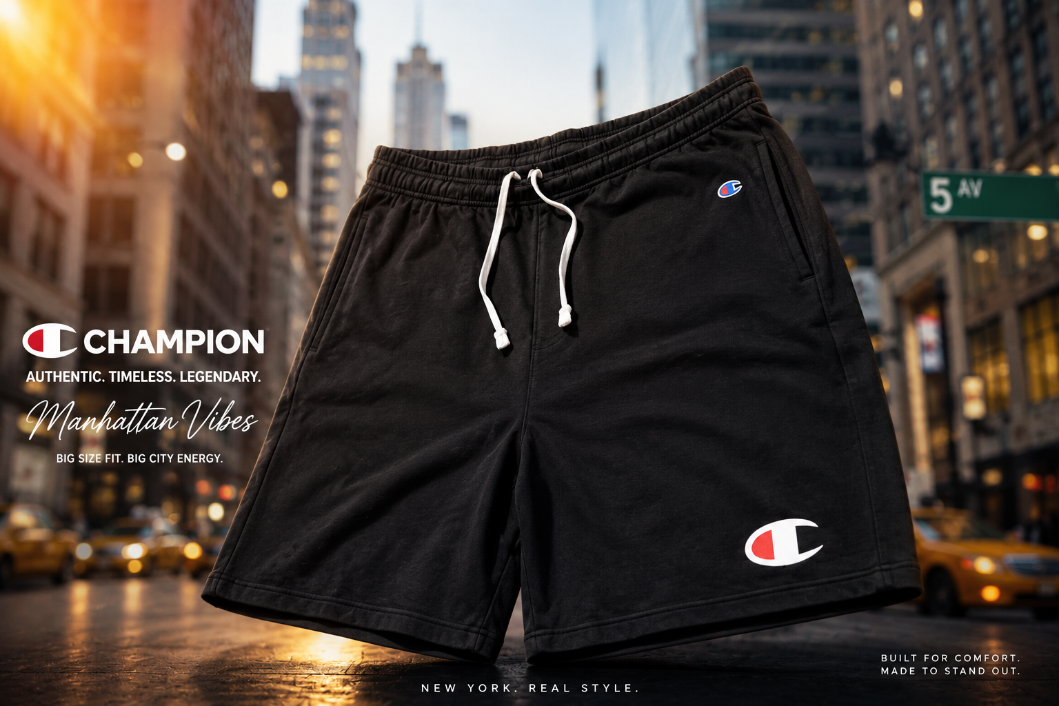 شلوارک champion گرم بالا