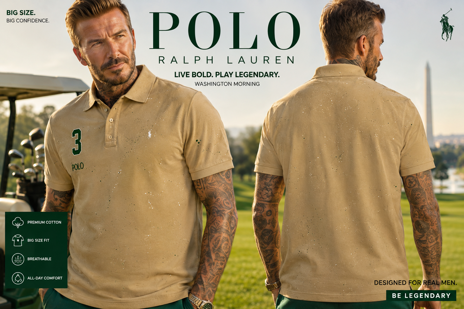 تیشرت  کاستوم polo ralph lauren