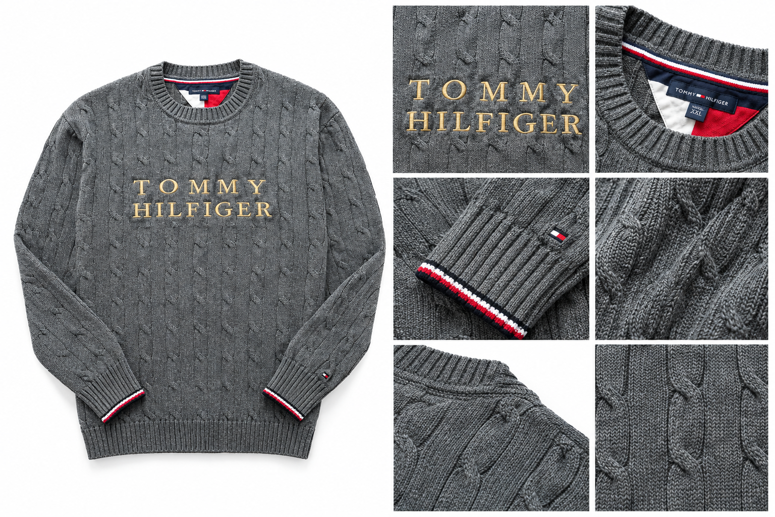پلیور tommy hilfiger سایز بزرگ