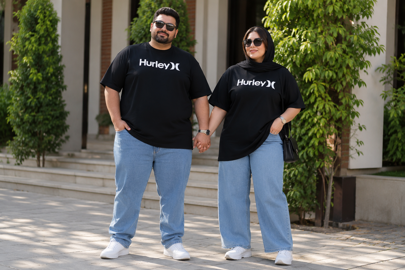 تیشرت گرم بالا طرح‌دار هارلی (Hurley)