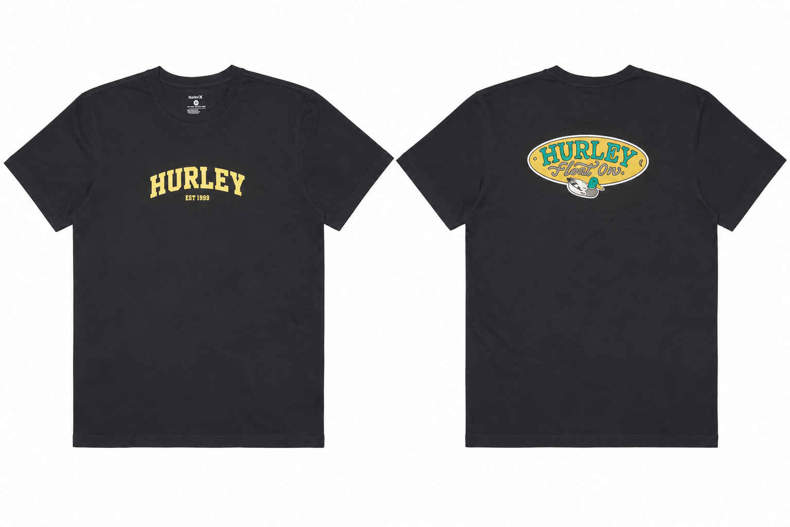 تیشرت بیگ سایز Hurley مدل College Logo