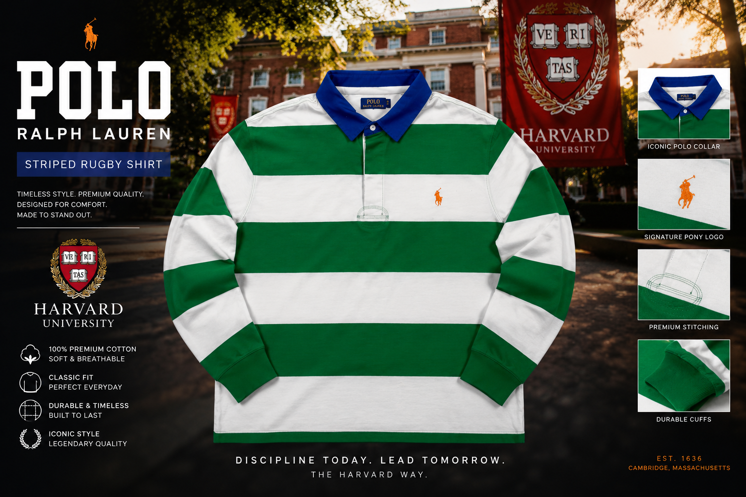  تیشرت استین بلند polo ralph lauren