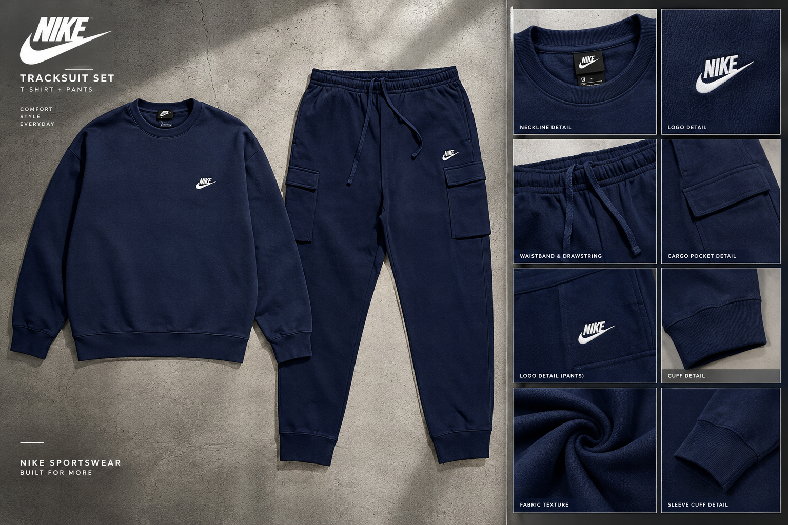 ست NIke سایز بزرگ