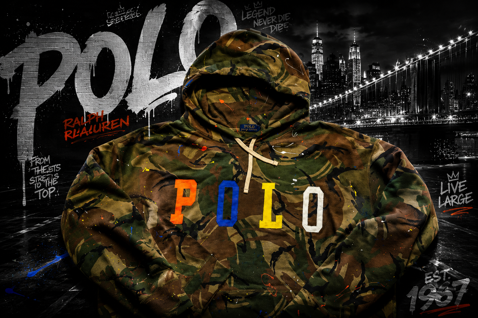 هودی  polo ralph lauren