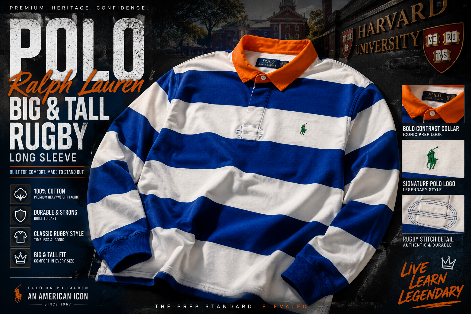  تیشرت استین بلند polo ralph lauren