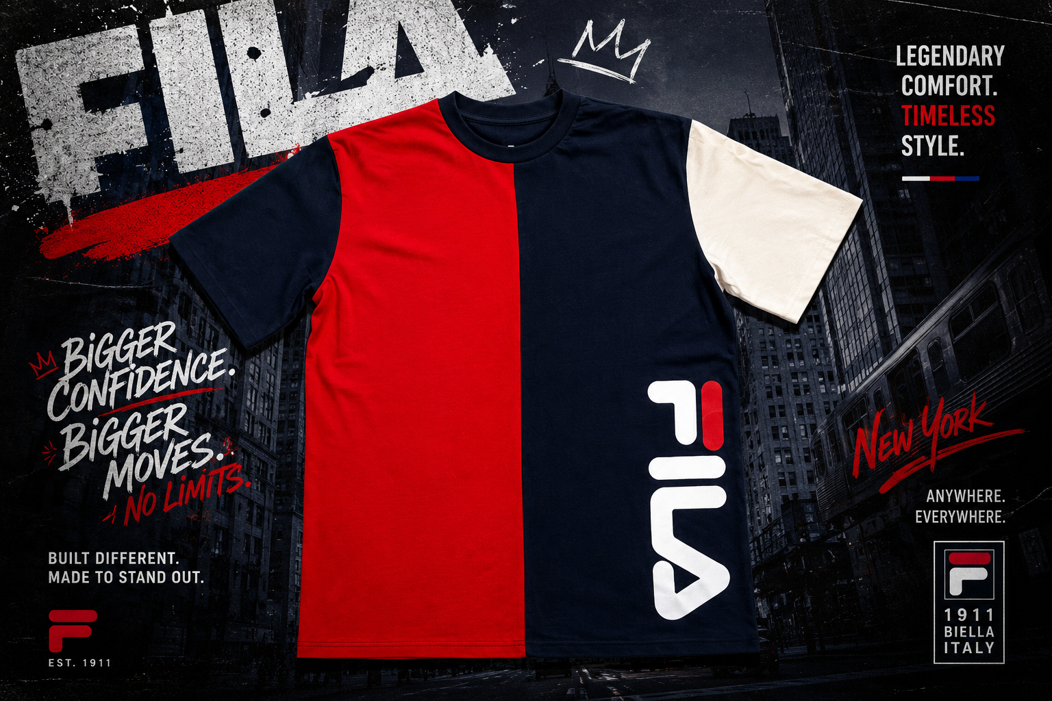 تیشرت  FILA