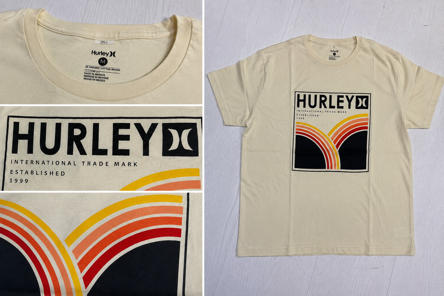 تیشرت گرم بالا طرح‌دار هارلی (Hurley)