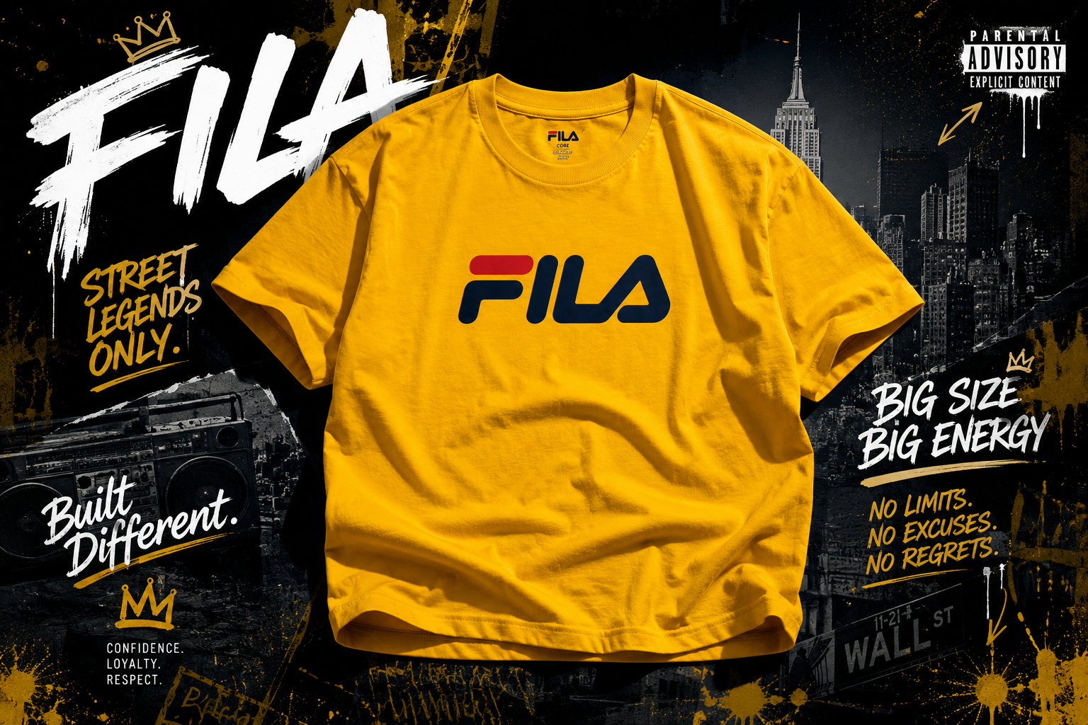 تیشرت fila